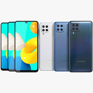 Samsung Galaxy M32 All Colors 3D model