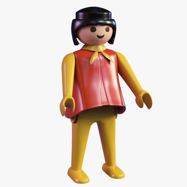 Playmobil Female 3D model