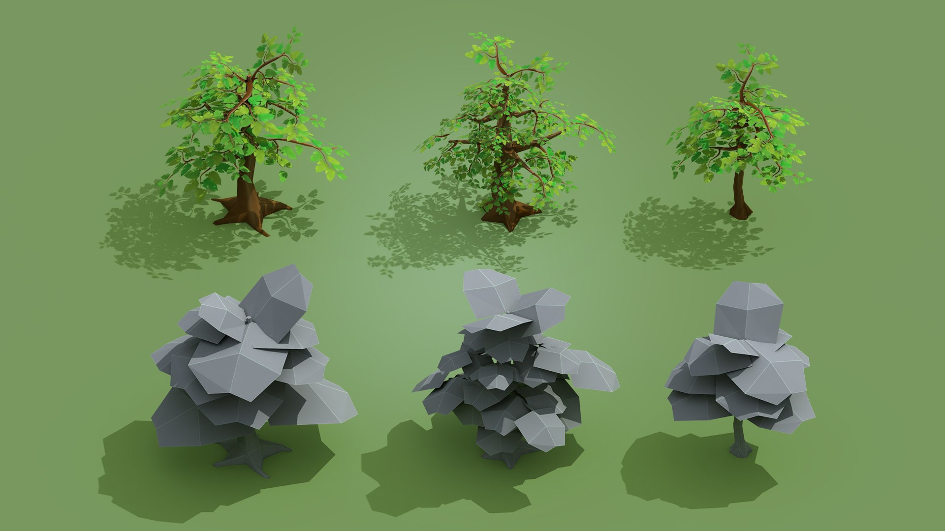 3D cartoon trees pack https://p.turbosquid.com/ts-thumb/7X/Pov2kP/41yWX5YT/stym_lowpolytreespack_trees_01/jpg/1591906049/1920x1080/fit_q87/acbad389464cf03e802ae691b2790e434461a68f/stym_lowpolytreespack_trees_01.jpg