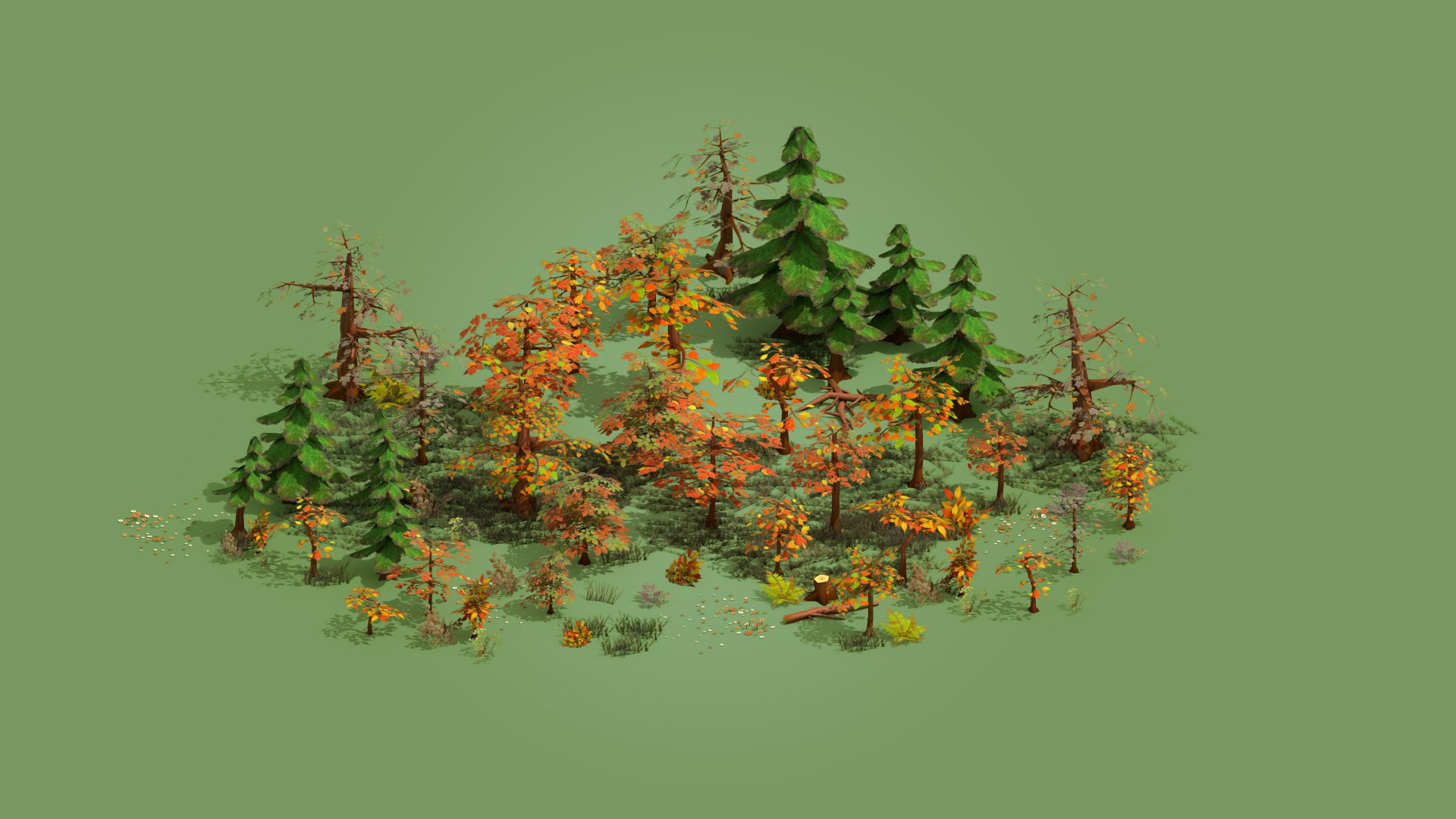 3D cartoon trees pack https://p.turbosquid.com/ts-thumb/7X/Pov2kP/5Mg94Ihd/stym_lowpolytreespack_tree_000_autumn/jpg/1591905731/1920x1080/fit_q87/603652a0ba7cd9e00a24723e8ca2009ca81dc14f/stym_lowpolytreespack_tree_000_autumn.jpg