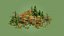 Cartoon game ready trees pack