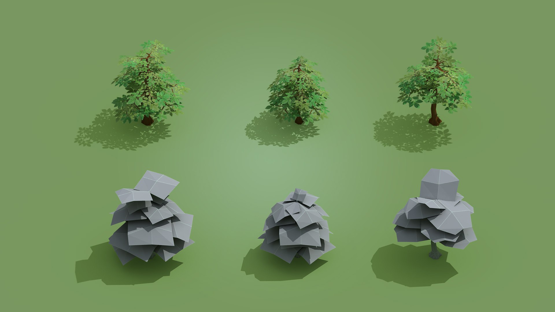 3D cartoon trees pack https://p.turbosquid.com/ts-thumb/7X/Pov2kP/Eu0mVqCp/stym_lowpolytreespack_trees_04/jpg/1591906071/1920x1080/fit_q87/f27bc0ed4a0672b785b0d8d495143c05db5cb070/stym_lowpolytreespack_trees_04.jpg