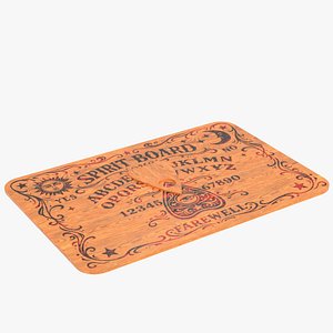 ouija board planchette 3D model
