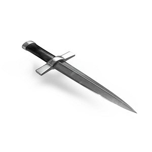 3D Medieval Dagger