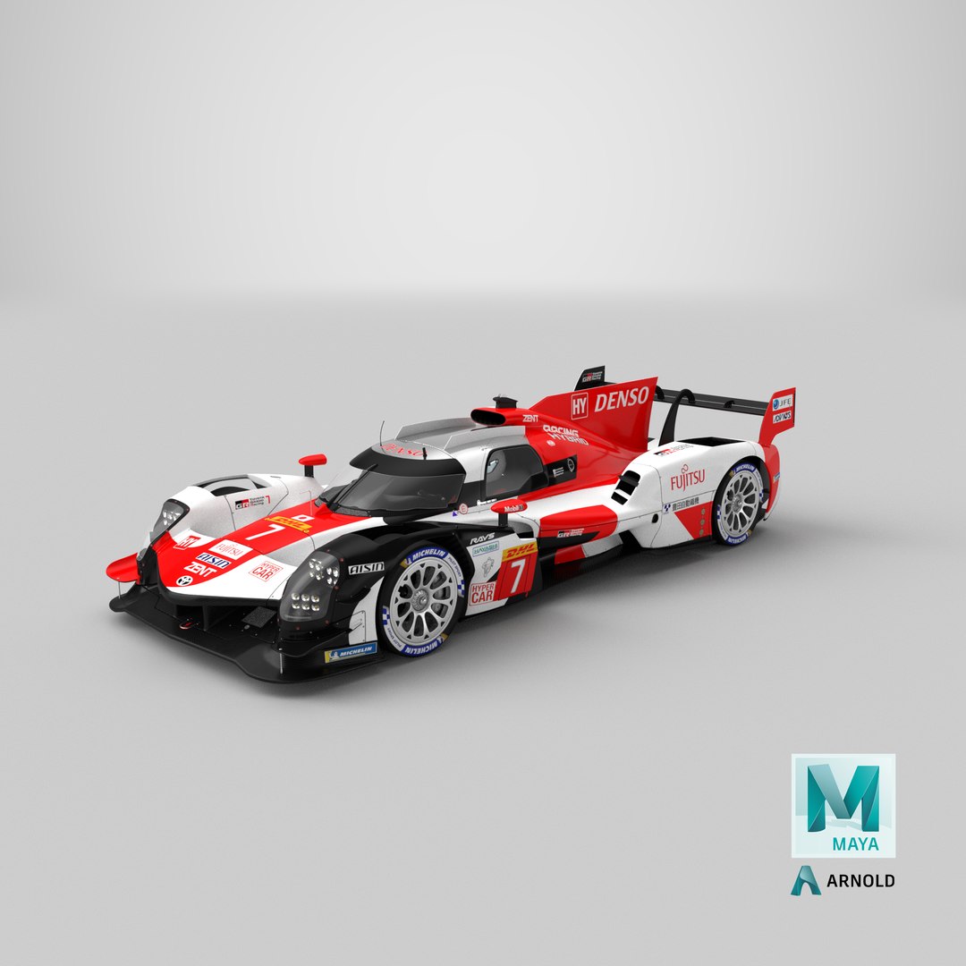 3D Toyota GR010 Hybrid LMH Hypercar WEC Season 2023 https://p.turbosquid.com/ts-thumb/7X/UZmSxf/0c/stemcell_maya_arnold_render/png/1686641455/1920x1080/fit_q87/b468e08a61d4e4bc7dac0a2da5db4b64c2a40bf6/stemcell_maya_arnold_render.jpg