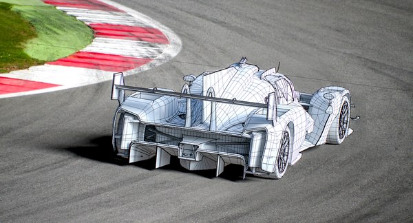 丰田 GR010 混合动力 LMH 超级跑车 WEC 赛季 20233D模型 - TurboSquid 2068658