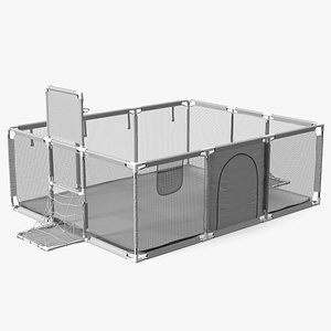 Grey Large Baby Playpen model