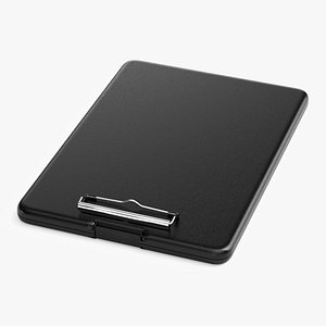 3D Clipboard Case Black Closed