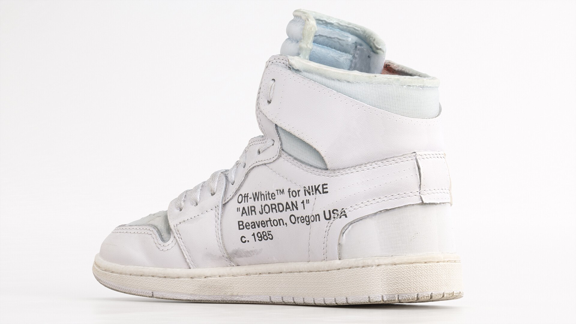 3D Jordan 1 Retro Off-white Model - TurboSquid 1451479