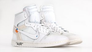 Scanned Jordan 1 Retro High Off-white