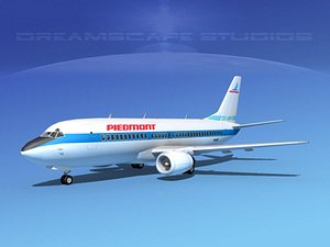 3d boeing 737 737-300 model