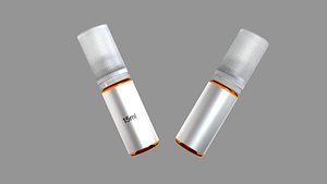 Liquid Bottle 15ml Transparent 3D
