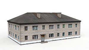 Two storey house 3D model
