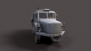 radschlepper ost vehicles 3D