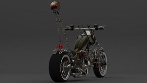 custom bike c4d