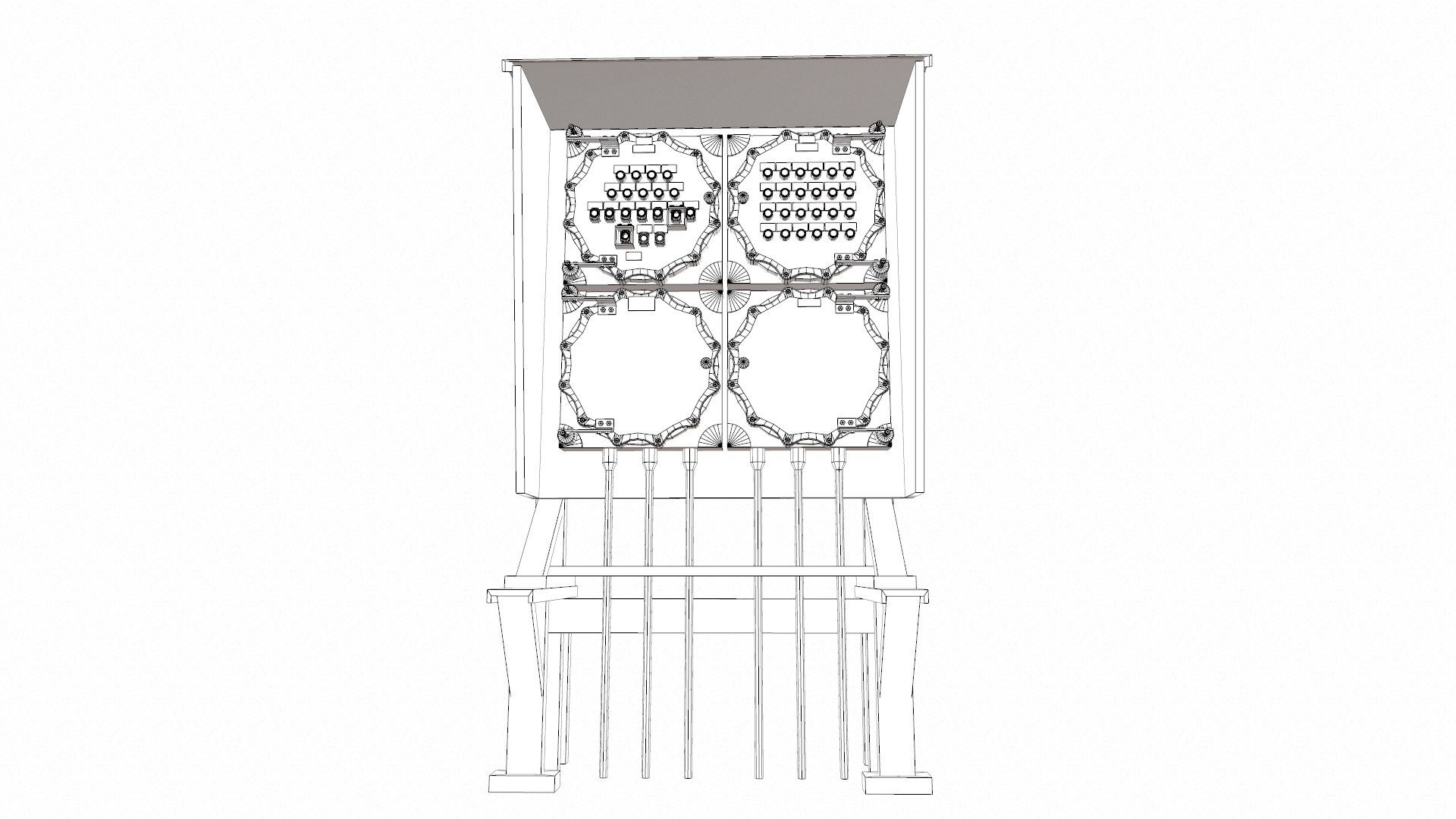 3D Control Panel - TurboSquid 2341730