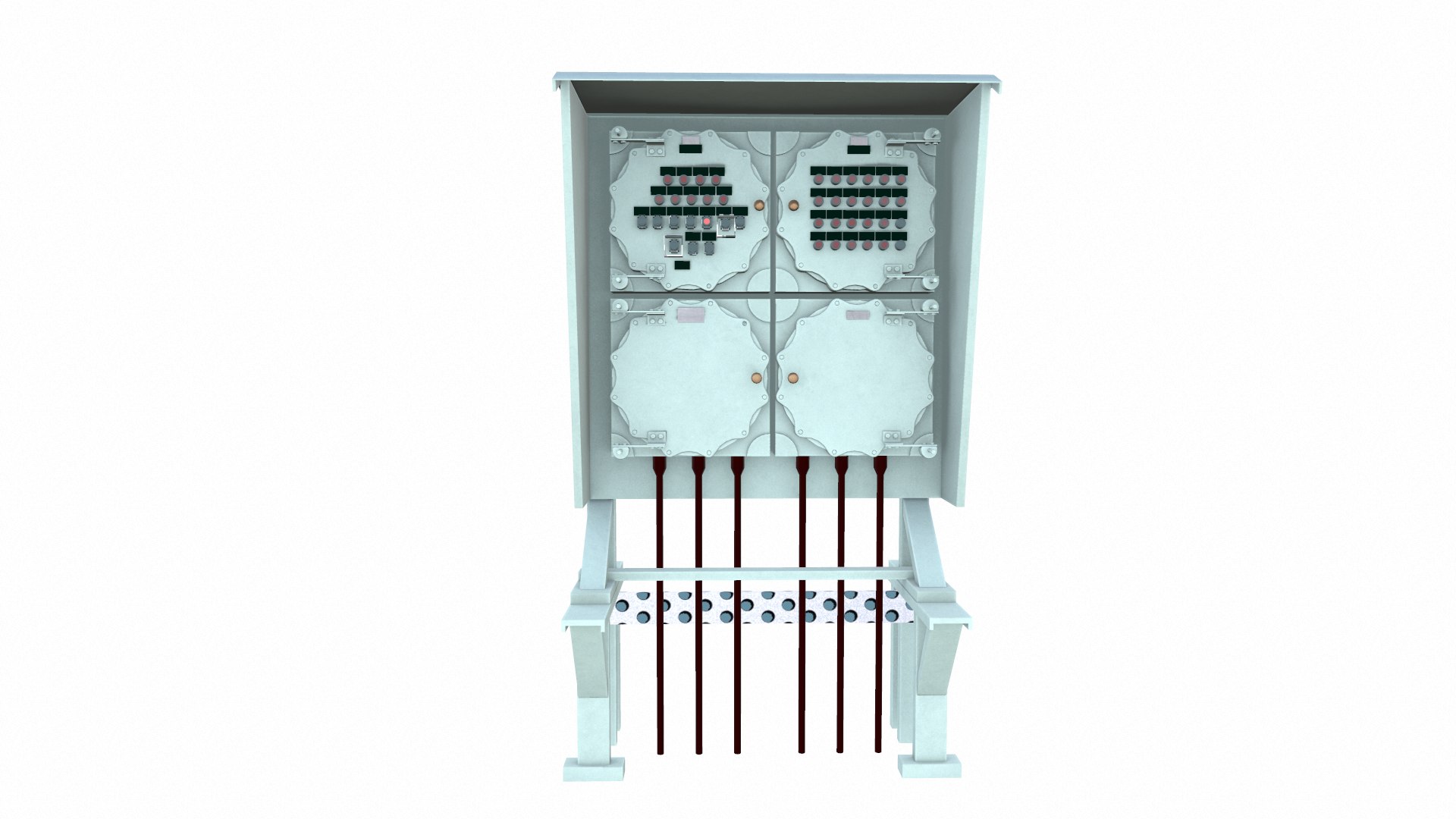 3D Control Panel - TurboSquid 2341730