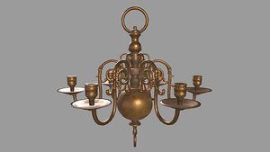 3D Pirates Candelabra 2 model