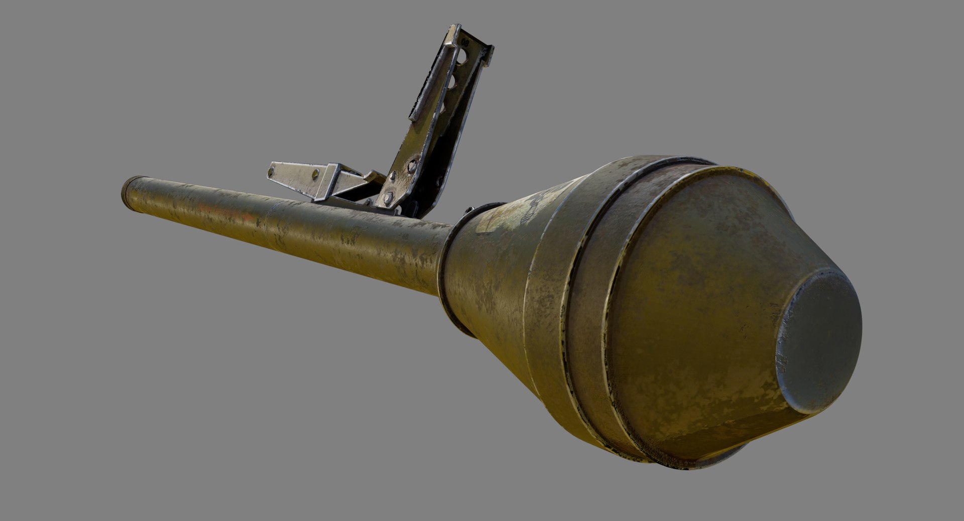 Panzerfaust Rpg Rocket 3D Model - TurboSquid 1222904