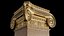 Round and rectangular ionic columns