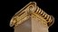 Round and rectangular ionic columns