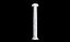 Round and rectangular ionic columns