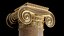 Round and rectangular ionic columns