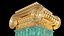 Round and rectangular ionic columns