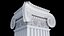 Round and rectangular ionic columns