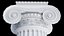 Round and rectangular ionic columns