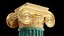 Round and rectangular ionic columns