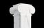 Round and rectangular ionic columns