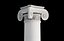 Round and rectangular ionic columns