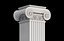 Round and rectangular ionic columns