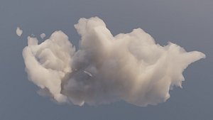 Cloud Polygon Blender 17 model