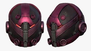 helmet 3D model