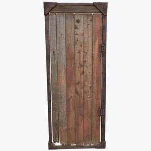 3D Barn Door model