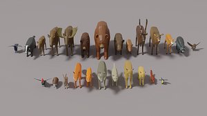 25 Forest Animal Pack