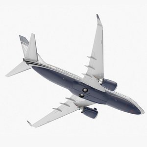 Boeing 737-700 with Interior Rigged for Maya