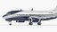 Boeing 737-700 mit für Maya vorbereitetem Innenraum