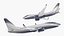 Boeing 737-700 mit für Maya vorbereitetem Innenraum