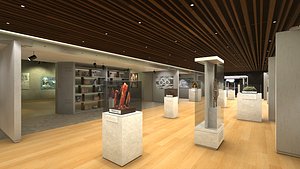 Museum02 VR AR Game Ready