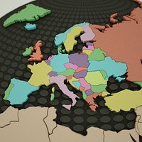 Ultimate 3D Europe Map