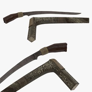 Sewar Dagger 3D model