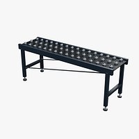 Ball Transfer Workstation 2300x540mm Configuration 09