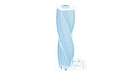 Al Majdoul Tower of Riyadh Animated Construction