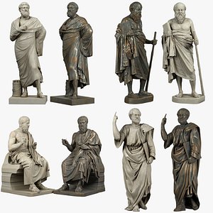 Greek Philosophers 3D