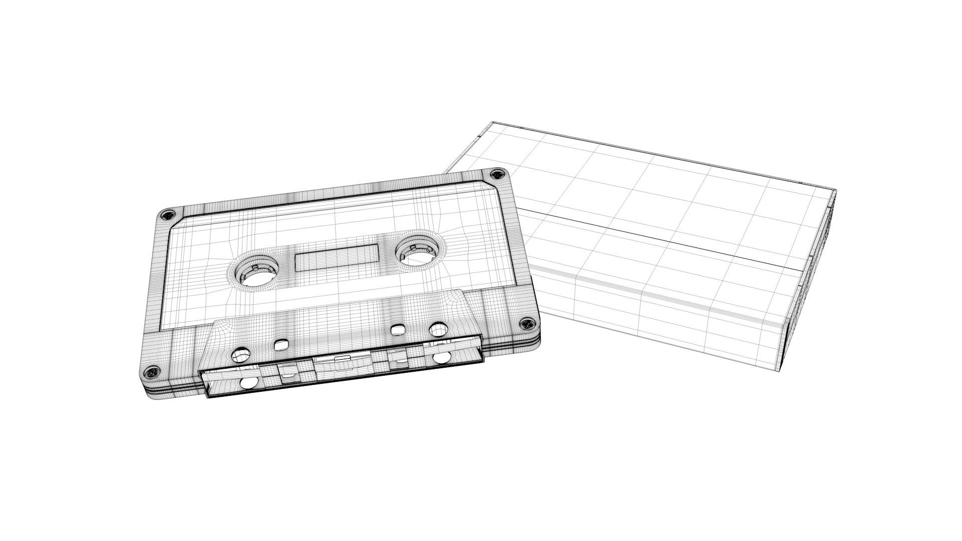 3D Compact Audio Cassette Norelco Box TurboSquid 2101864