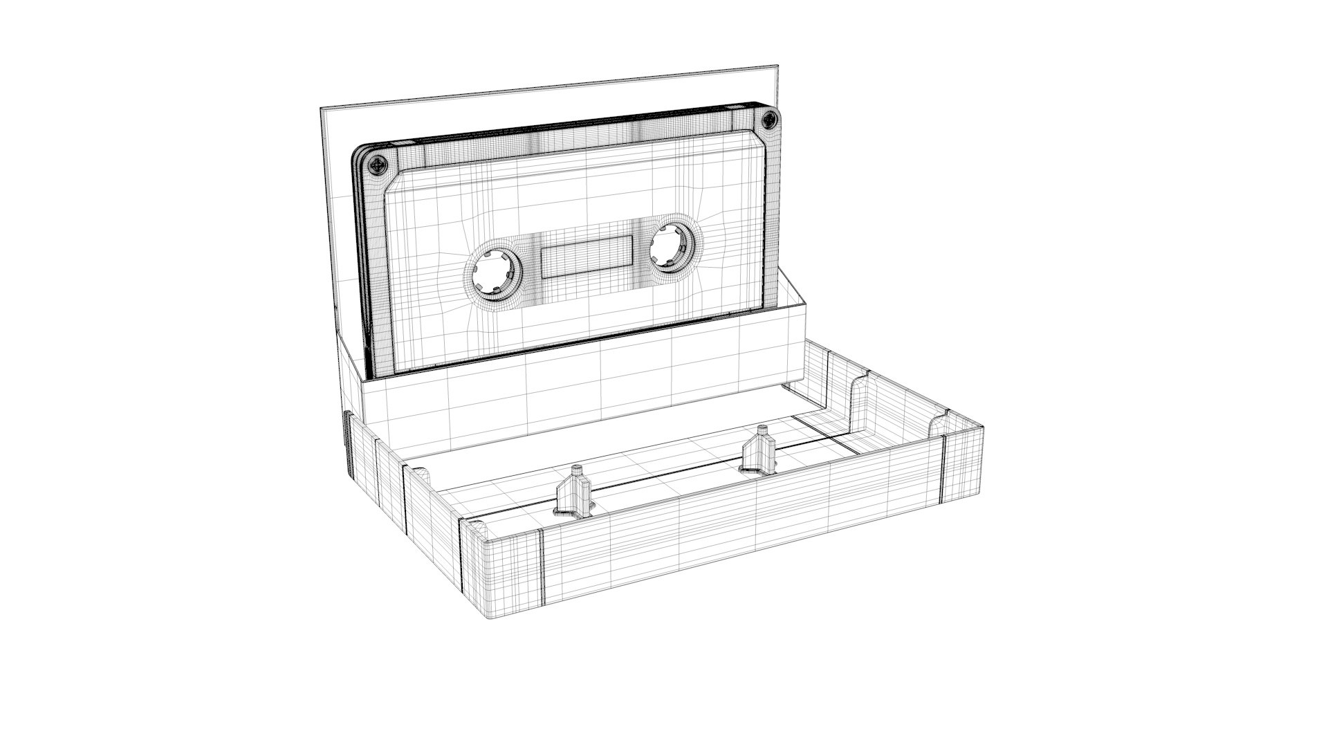 3D Compact Audio Cassette Norelco Box TurboSquid 2101864