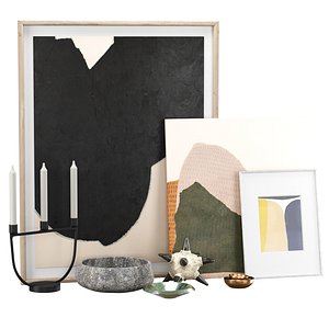Decorative set by Miquel Alzueta